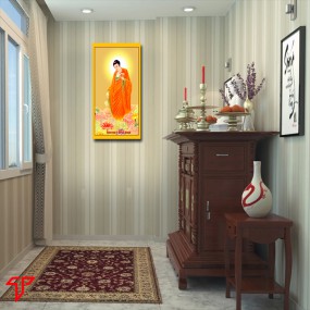 Tranh phật giáo treo phòng thờ